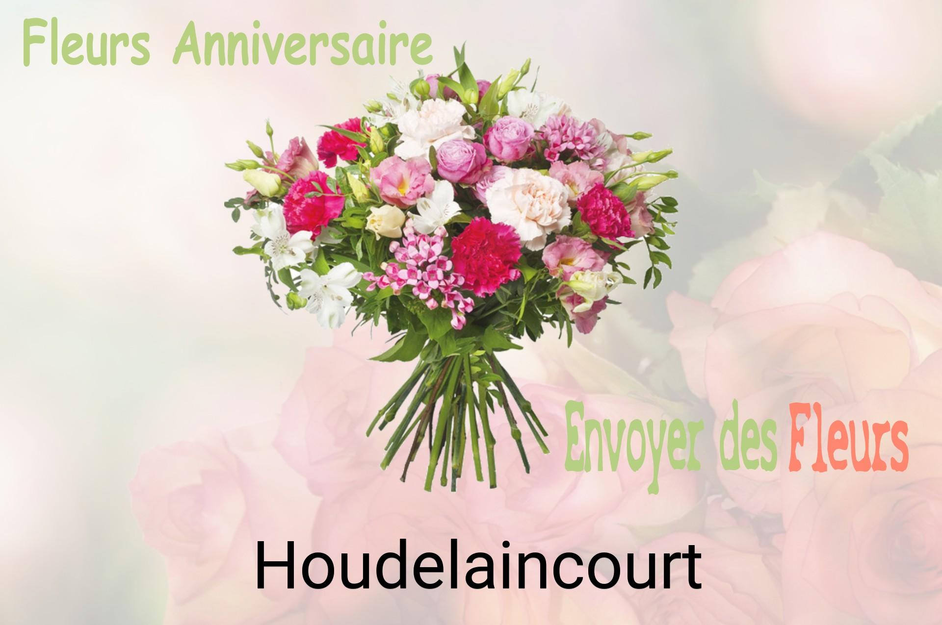 Bouquet de fleurs d’anniversaire livré à Houdelaincourt