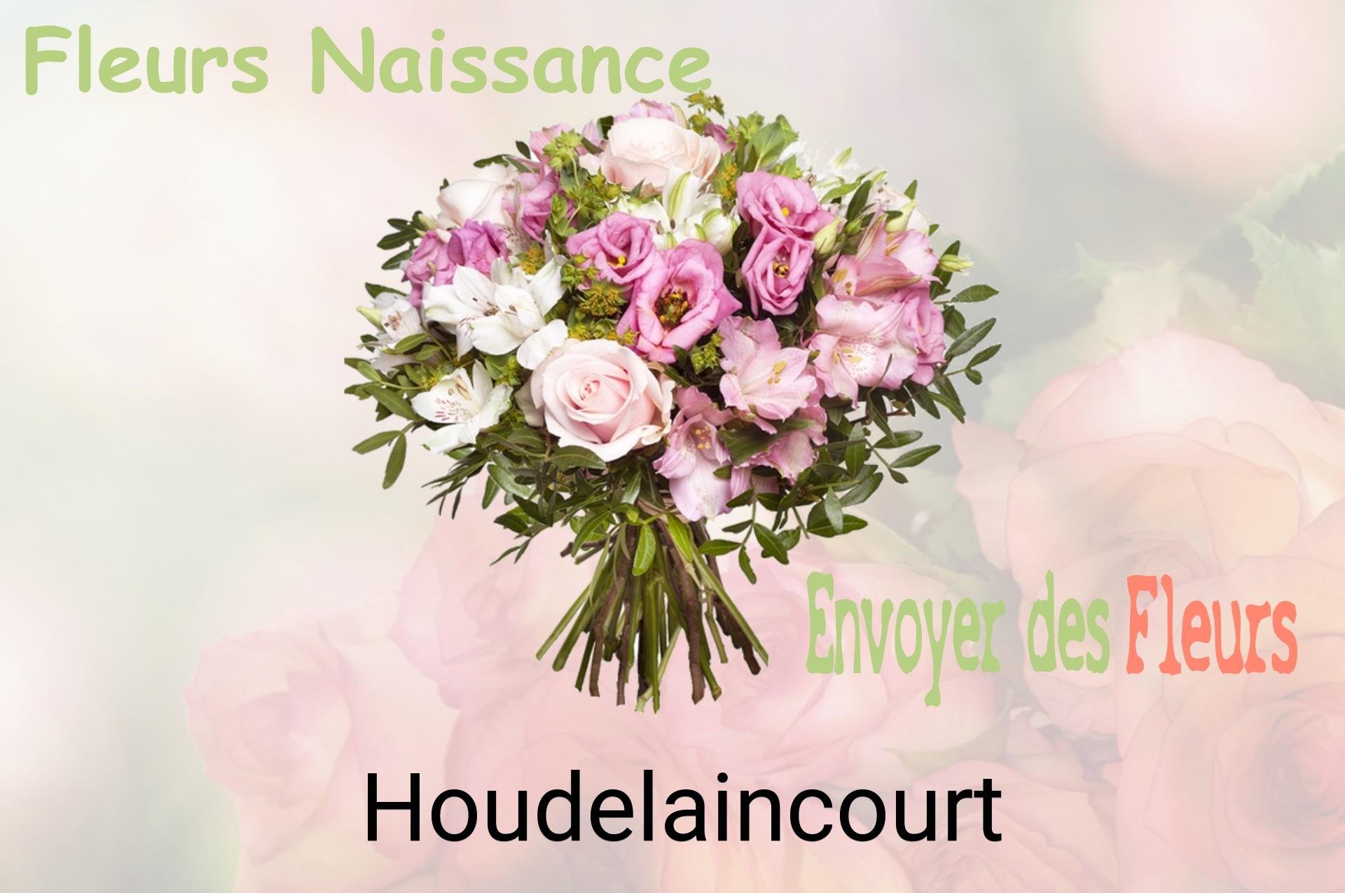 Bouquet de fleurs de naissance livré à Houdelaincourt